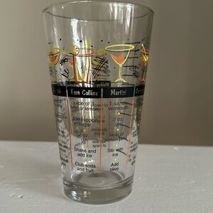Glass Alcohol Measuring/ Recipe Cup